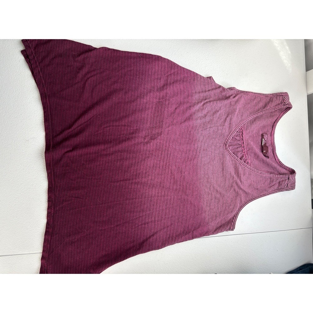 Prana Breathe Tank Top Ribbed Ombre Sleeveless Casual Activewear Small